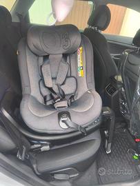Seggiolino 0 15 mesi, Base isofix, girevole 360°