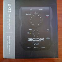 Zoom U-22 Scheda audio Interfaccia audio portatile