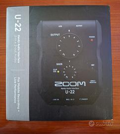 Zoom U-22 Scheda audio Interfaccia audio portatile