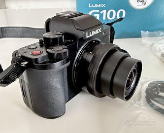Panasonic Lumix G100 + 12-32mm –Scatola e kit