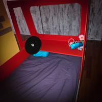 Letto pompieri bimbo