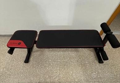 Panca più valigia pesi