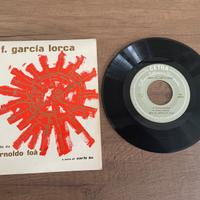 45 giri Garcia Lorca e A.Foa’ Collana Letteraria