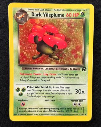 Pokemon Dark Vileplume 13/82 ING