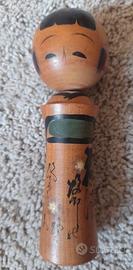 Vintage Japanese Wooden Kokeshi Doll