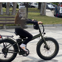 BIG BAD BIKE 500W VERDE MILITARE