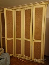 Armadio vimini 5 ante