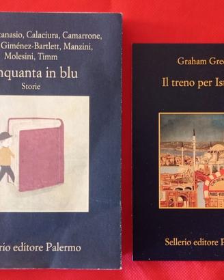 Libro Sellerio editore - cinquanta in blu storie 