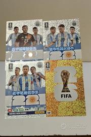 Adrenalyn WC 2026 etrnoss + emblema set 4 card