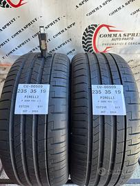 2 PNEUMATICI 235/35 R19 PIRELLI ESTIVE 80%