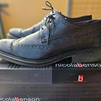 scarpe english style vera pelle 45