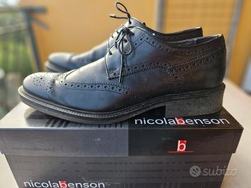 scarpe english style vera pelle 45