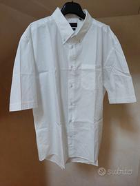 Camicia uomo taglie forti manica corta