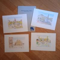 Litografie originali di Giangiacomo Merli