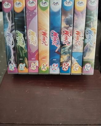 Lotto 8 VHS Winx Club (2004/2005) - 1 stagione