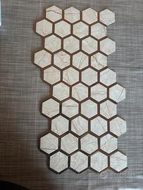 90 pezzi 30x30 effetto 3D