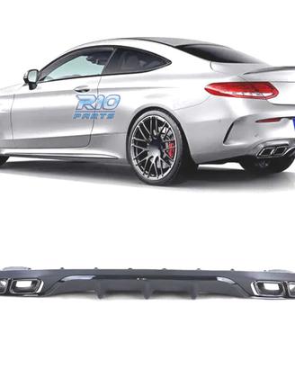 DIFFUSORE MERCEDES CLASSE E C238 17-19 LOOK AMG E6