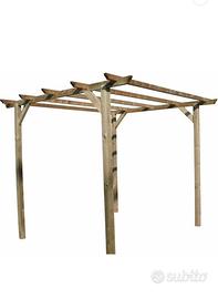 Gazebo in legno 3x3