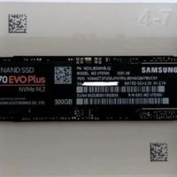 Samsung 970 EVO Plus 512gb PCIe NVMe M.2 (2280) In