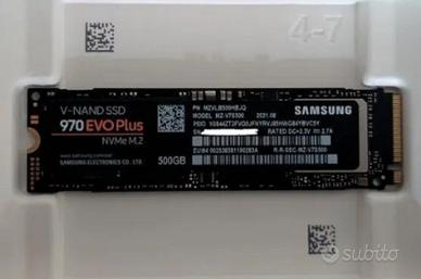 Samsung 970 EVO Plus 512gb PCIe NVMe M.2 (2280) In