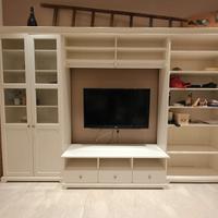 Ikea Liatorp Combinazione credenza libreria tv