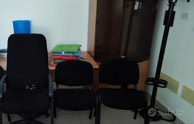 sedie imbottite da ufficio /ambulatorio