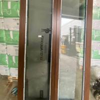 Porta finestra in pvc nuova