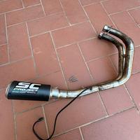 Scarico mt 07