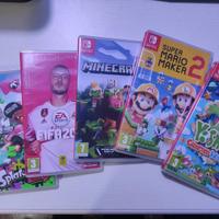 Giochi Nintendo Switch Mario Yoshi Fifa Minecraft