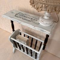 Tavolino Portariviste Shabby Chic