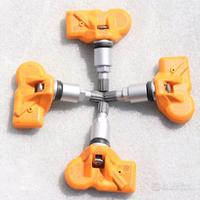 4 Sensori pressione TPMS BMW Mini Originali