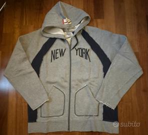 Felpa con zip e cappuccio Everlast tg xl