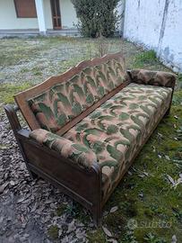 divano chaise longue vintage