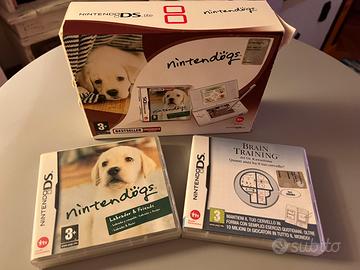 Nintendo DS Lite confezione originale + Nintendogs