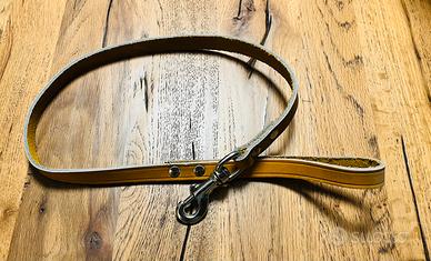 Guinzaglio in cuoio rigido 85cm