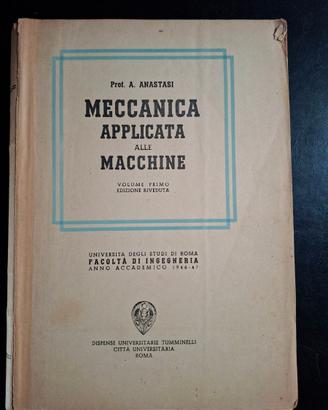 AnastasiMeccanica applicata alle macchine vol.1°