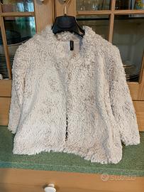 Giacchino di pelliccia sintetica