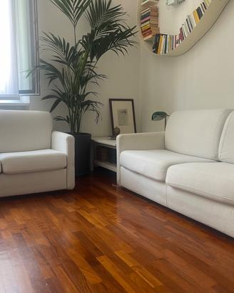 Divani letto  PoltroneSofà’ modello vergato bianco