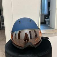 Casco con visiera