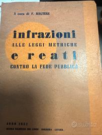 Libri vintage infrazioni e reati