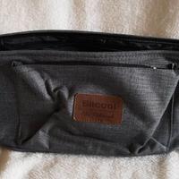 borsa passeggino carrozzina grigia