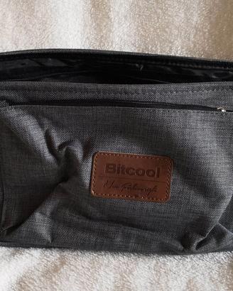borsa passeggino carrozzina grigia