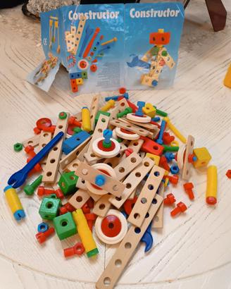 costruzioni di legno ad incastro per bambini