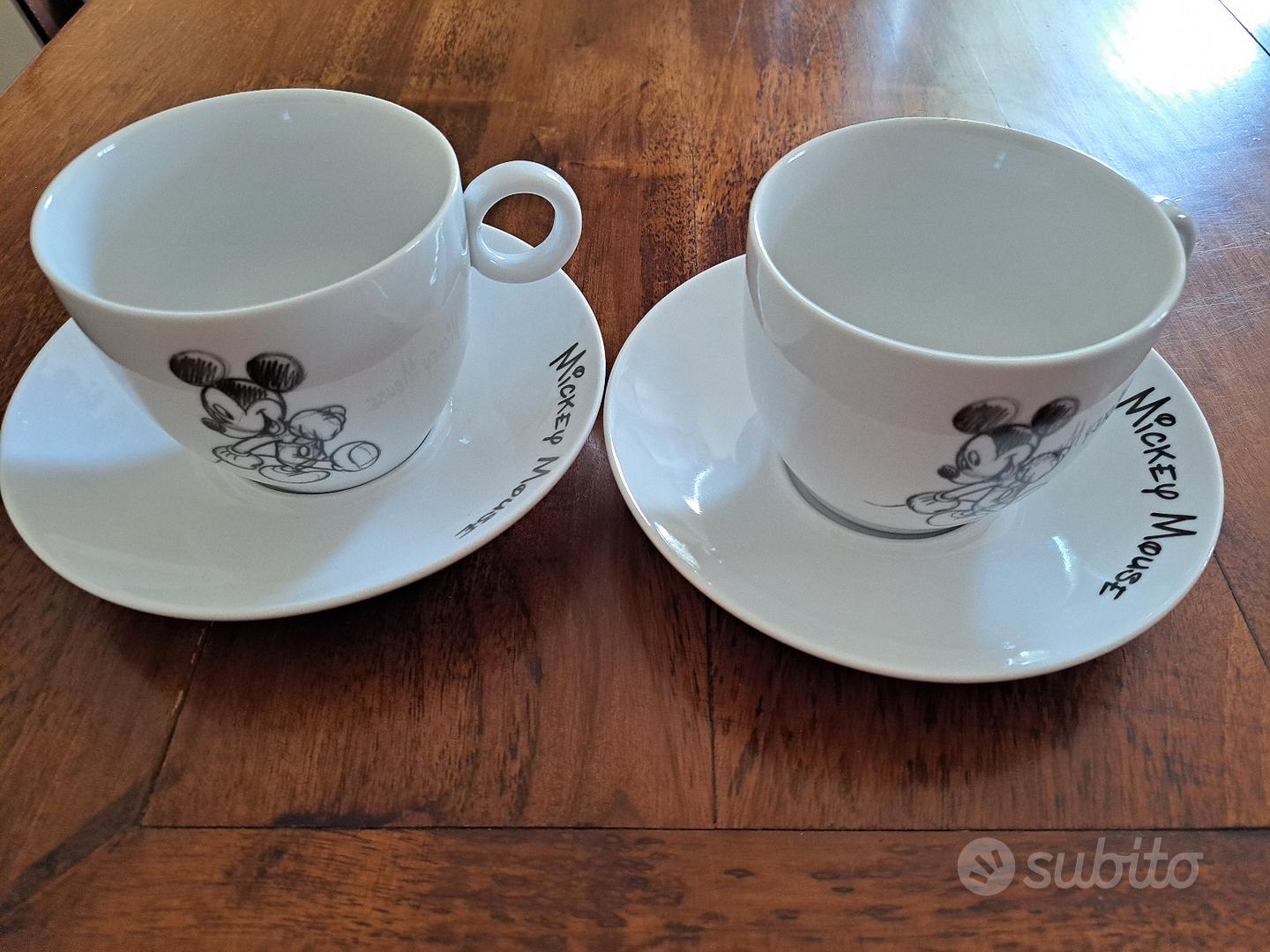 SET 2 TAZZE CAFFÈ IMPILABILI MICKEY MOUSE EGAN