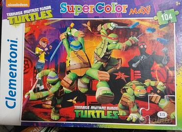 Turtles puzzle Clementoni supercolor maxi