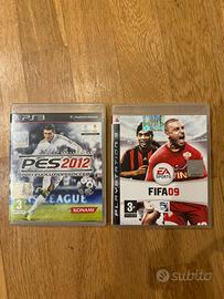 Pes 2012 e fifa 09 per ps3