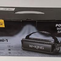 Altoparlante bluetooth W-King D8 mini Nuovo