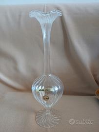 vaso monofiore MURANO VIEMME soffiato a bocca