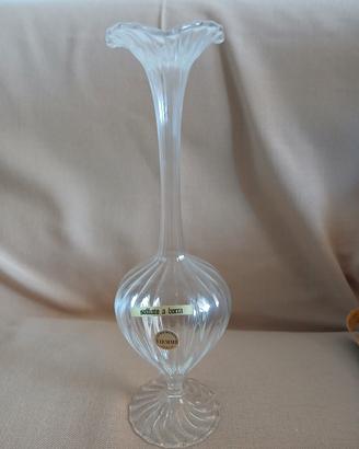 vaso monofiore MURANO VIEMME soffiato a bocca