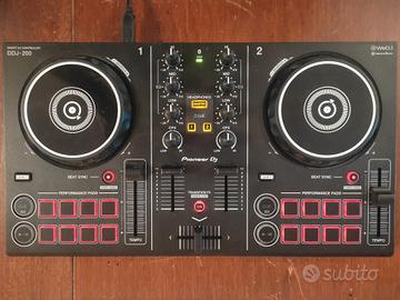 PIONEER - DDJ-200 CONTROLLER-NERO + CAVI